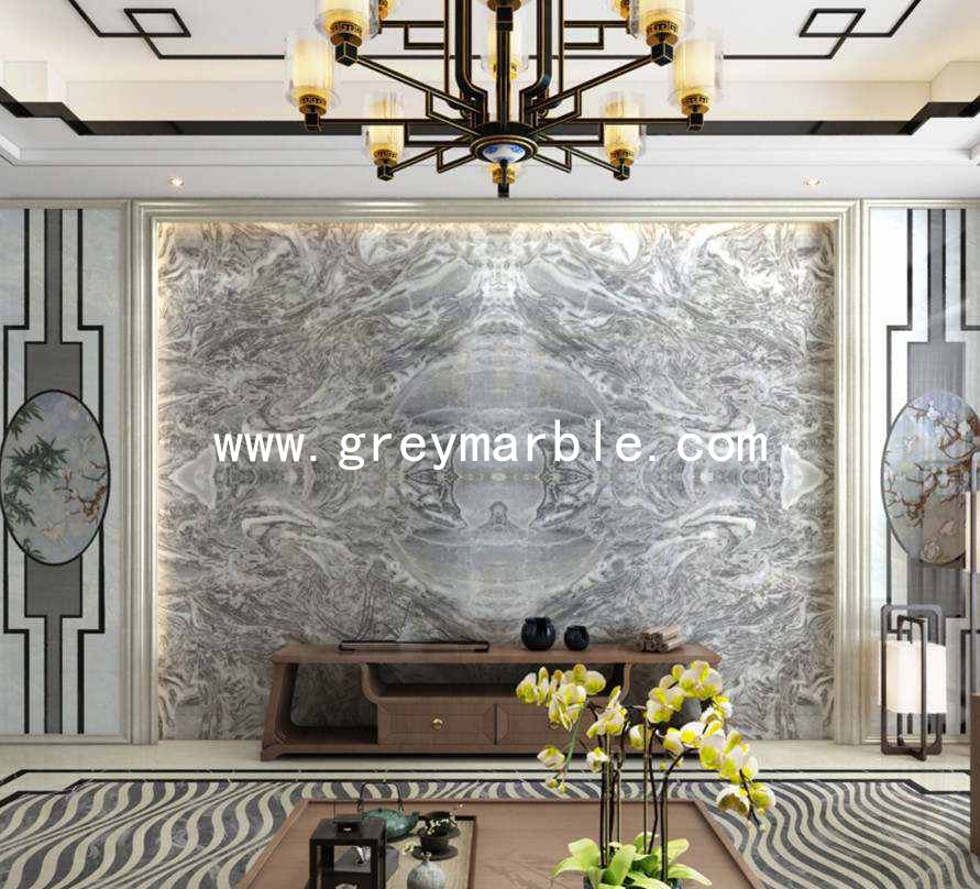 Grey Flurry Marble